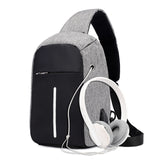 USB Charge Crossbody Bag