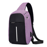USB Charge Crossbody Bag